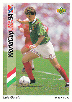 Luis Garcia Mexico Upper Deck World Cup 1994 Preview Eng/Spa #40